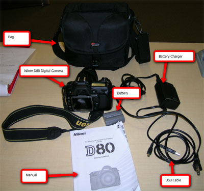 Nikon D80 Camera and Accessories